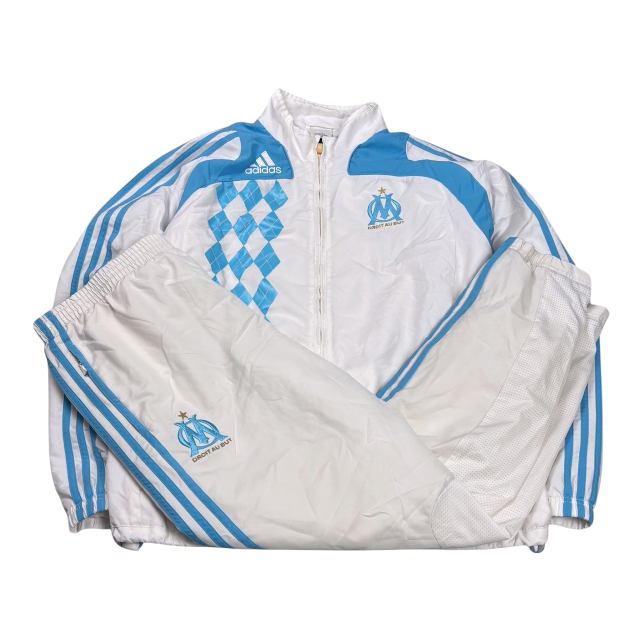 Adidas Olympique Marseille Tracksuit 2008 (L)