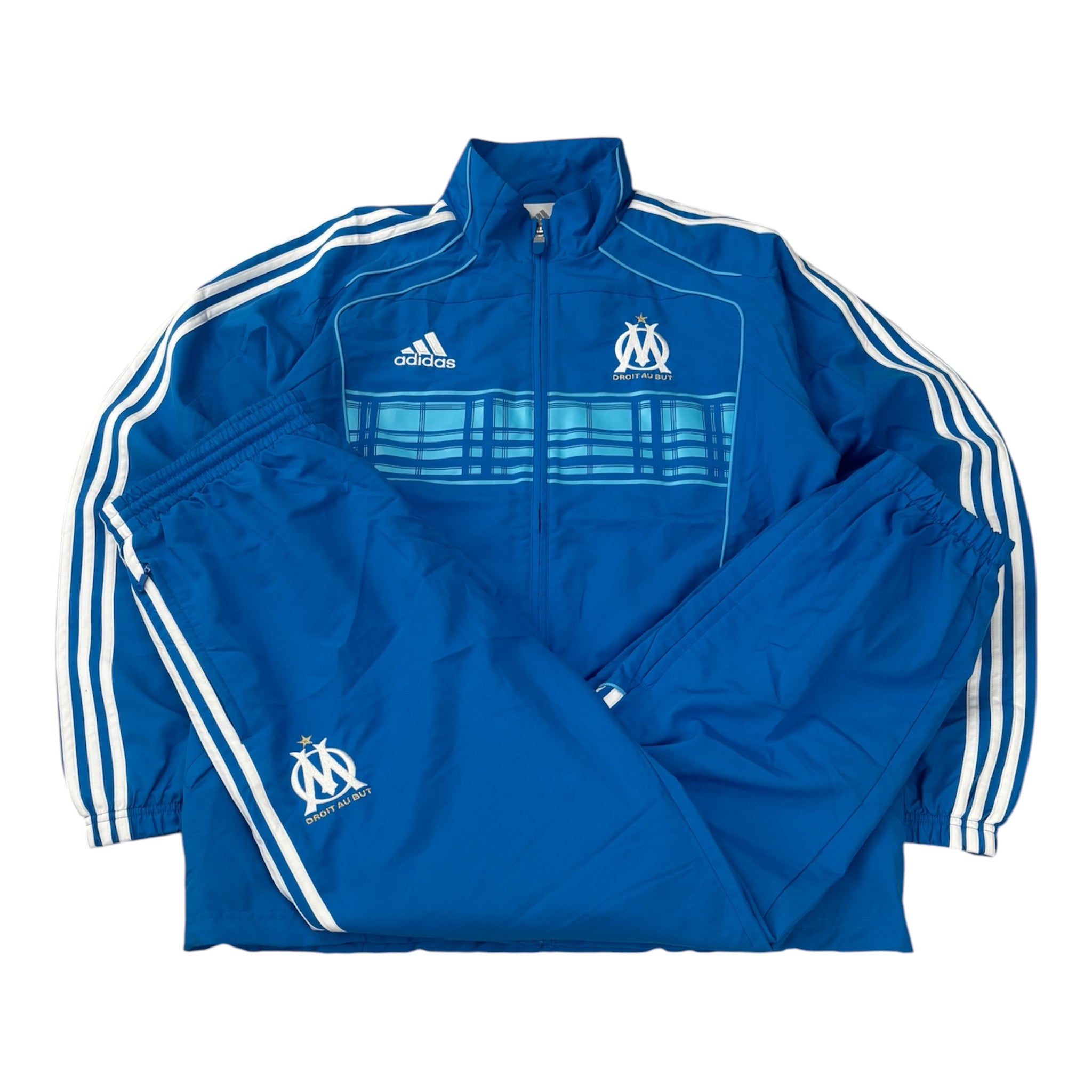 Adidas Olympique Marseille Tracksuit 2010 (L)