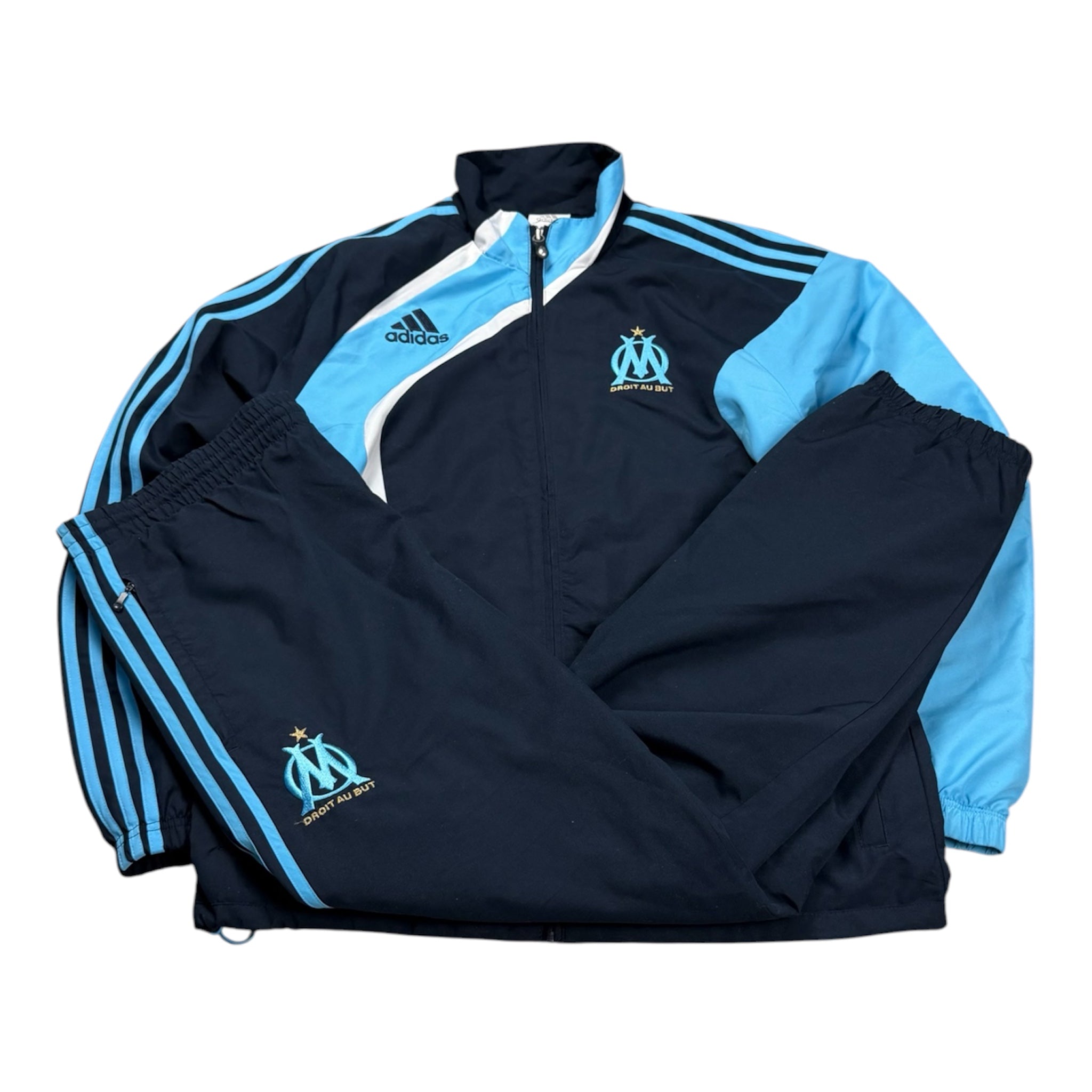 Adidas Olympique Marseille Tracksuit 2009 (M)