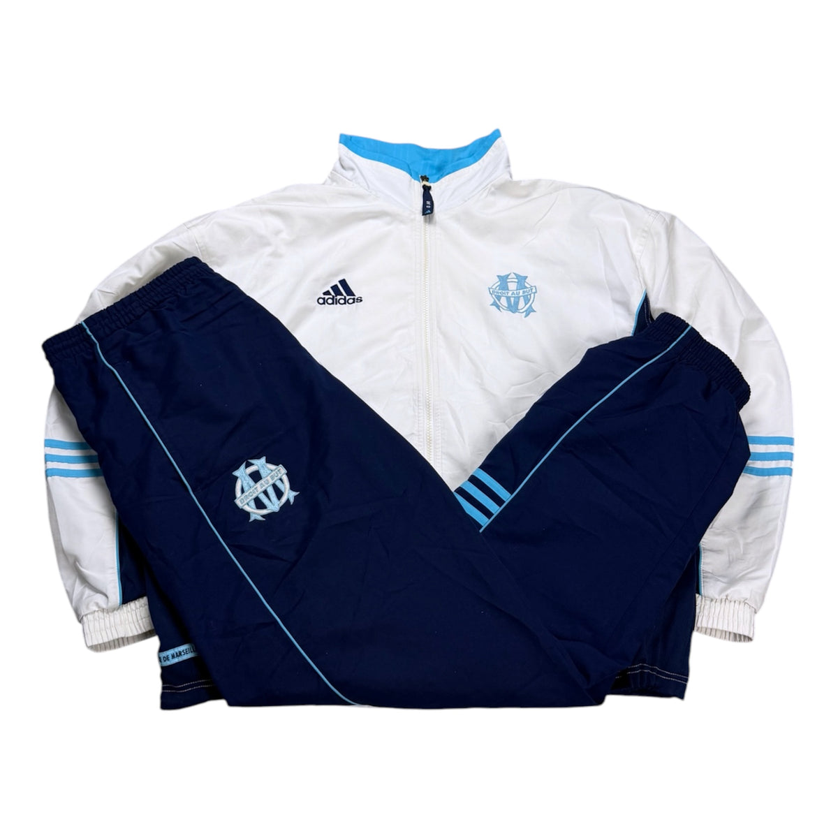 Adidas Olympique Marseille Tracksuit 00s (L)